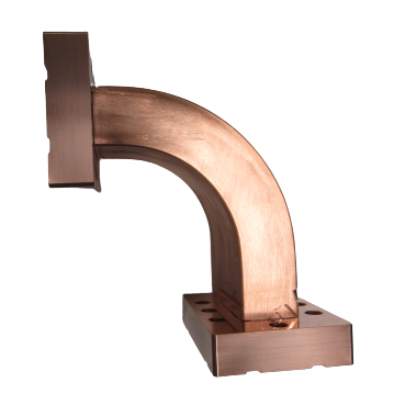 UHV Waveguide Bend